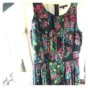 Broadway and Broom dress 100% silk